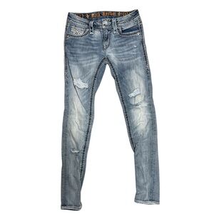 Rock revival skinny jeans